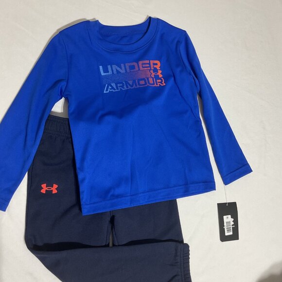 Under Armour Youth Long Sleeve Shirt & Jogger Set - Picture 3 of 4